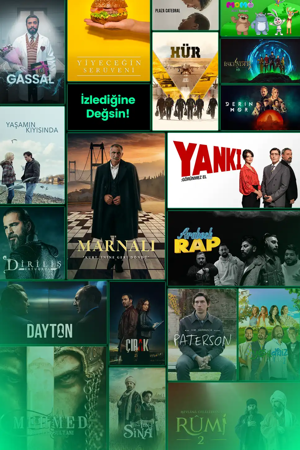 Dizipal ile yabancı dizi izle ve harry potter izle seçenekleri